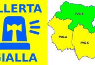 Temporali forti e piogge intense, scatta l’allerta gialla in Friuli Venezia Giulia