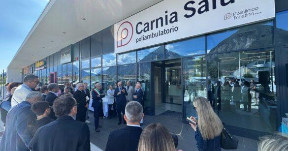 Inaugurata ufficialmente la nuova sede di Carnia Salus a Tolmezzo