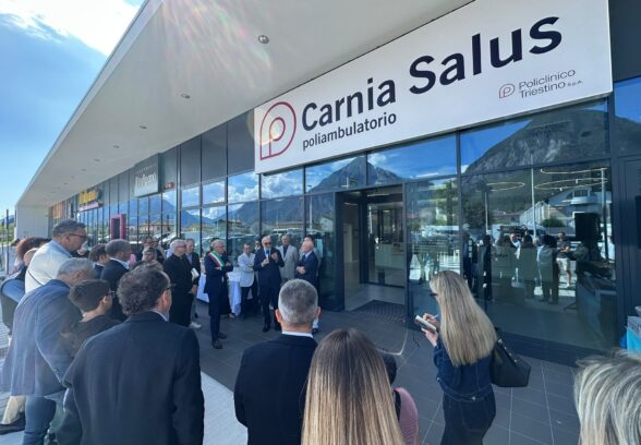 Inaugurata ufficialmente la nuova sede di Carnia Salus a Tolmezzo