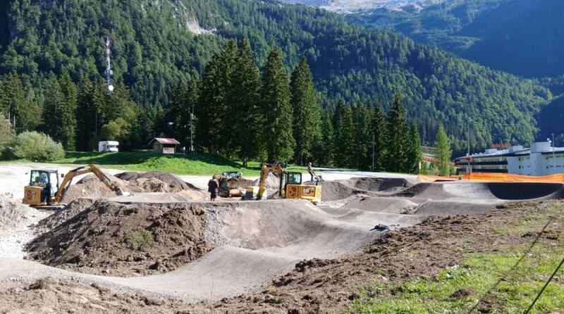 A Sella Nevea un nuovo parco giochi sportivo: avviata la realizzazione della Pump Track
