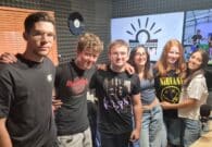 PODCAST – A Radio Studio Nord la giovanissima band gemonese Zenith Shadows