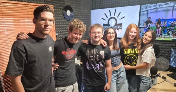 PODCAST – A Radio Studio Nord la giovanissima band gemonese Zenith Shadows