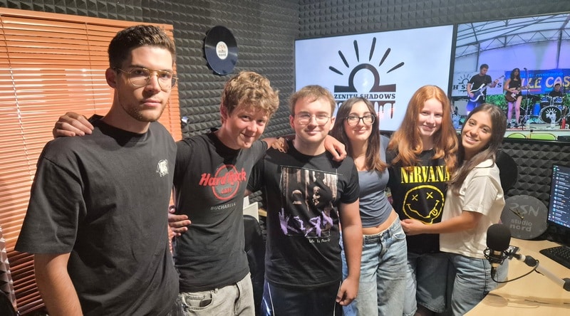 PODCAST – A Radio Studio Nord la giovanissima band gemonese Zenith Shadows