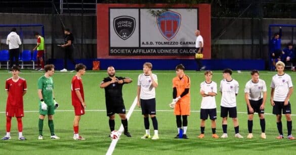VIDEO – Calcio, sfuma nel recupero tra le proteste il successo per il Tolmezzo U19