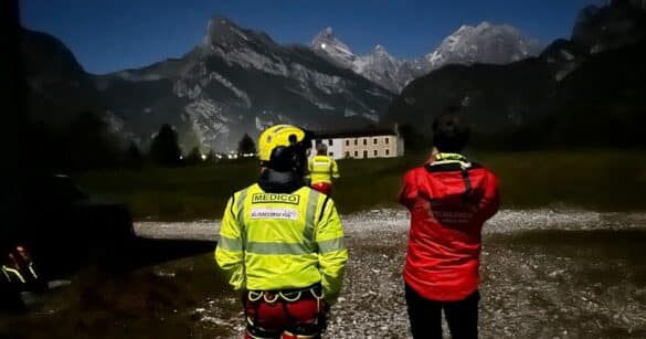 Due escursioniste bloccate dal buio salvate dall’elisoccorso