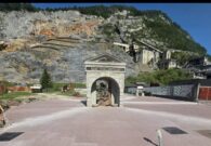 In corso la riqualificazione dell’area esterna del Parco geominerario di Cave del Predil