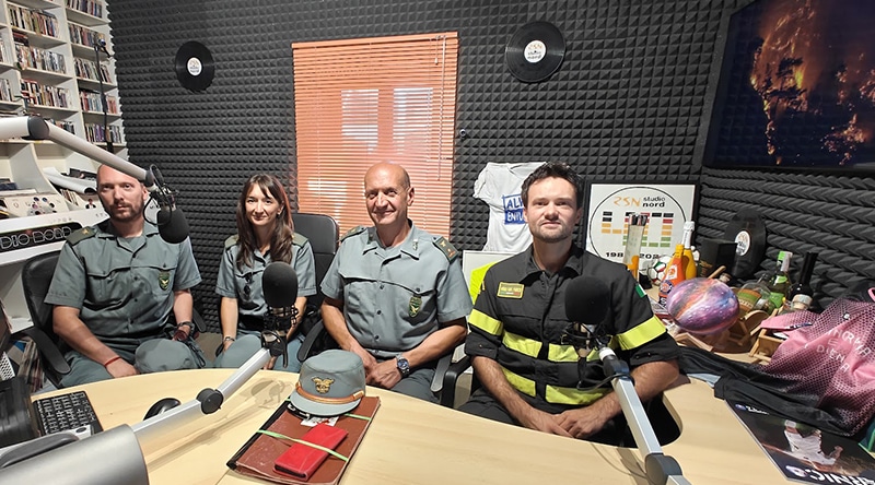 PODCAST – Incendi boschivi, a Radio Studio Nord ne parlano Vigili del Fuoco e Forestale