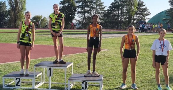 Un successo e altri tre podi per i giovani dell’Aldo Moro al meeting di atletica di Trieste