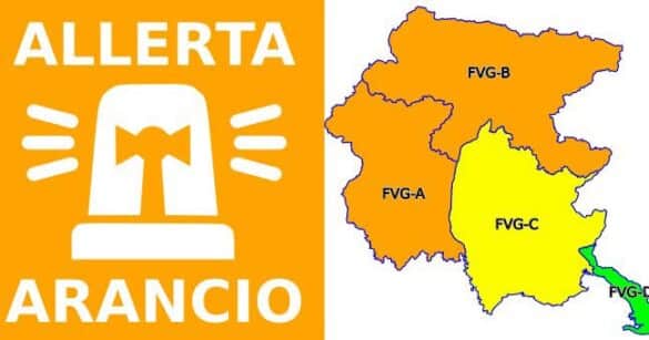 Maltempo in arrivo sul Friuli Venezia Giulia: allerta arancione in montagna, rischio temporali e mareggiate