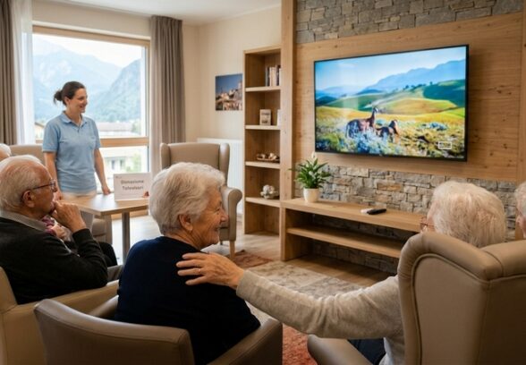 Cacciatori e allevatori donano sette televisori alla RSA di Gemona