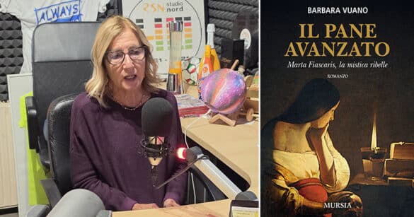PODCAST – Barbara Vuano racconta a Radio Studio Nord il romanzo “Il pane avanzato”