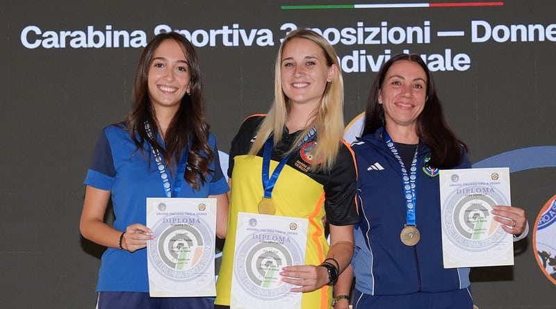 Sara Venturini oro e Alessandra Tessitori bronzo ai Campionati Italiani di tiro a segno