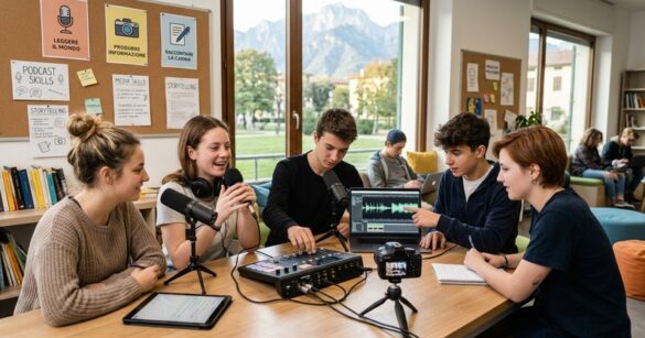 Riparte a Tolmezzo “Redazione Provvisoria”, il laboratorio gratuito di giornalismo, podcast e comunicazione