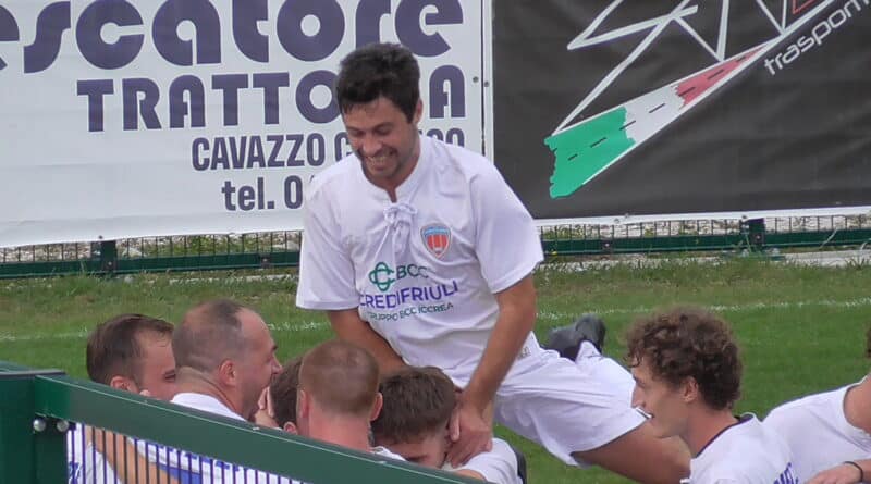 Calcio, il Tolmezzo travolge il Teor con una ripresa da applausi