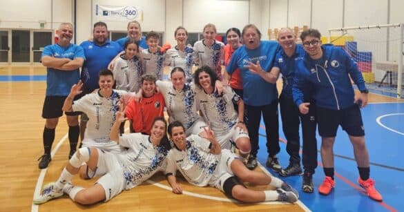 Calcio a 5, buona la prima per le ragazze della Val del Lago