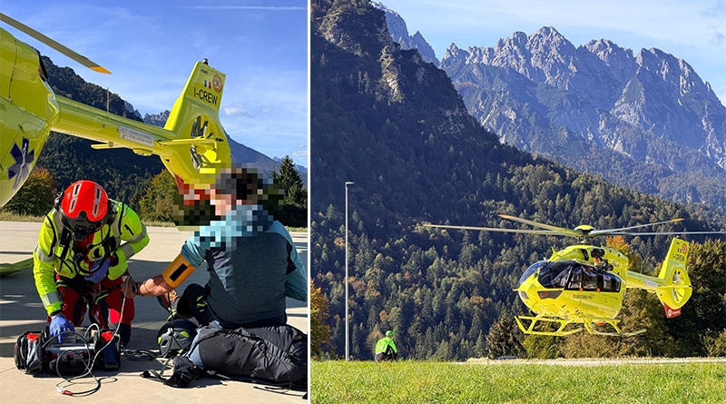 Escursionista si infortuna sul ghiaione a Forni di Sopra, interviene l’elisoccorso