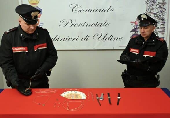 Truffa del falso carabiniere ai danni di un’anziana del Friuli Collinare: arrestate due donne