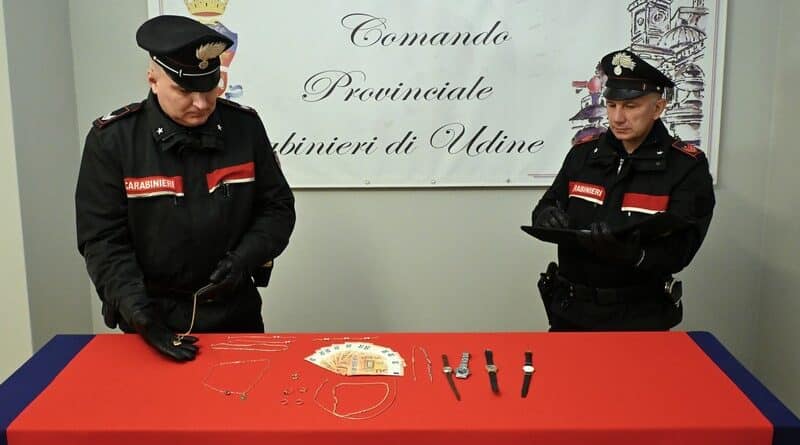 Truffa del falso carabiniere ai danni di un’anziana del Friuli Collinare: arrestate due donne