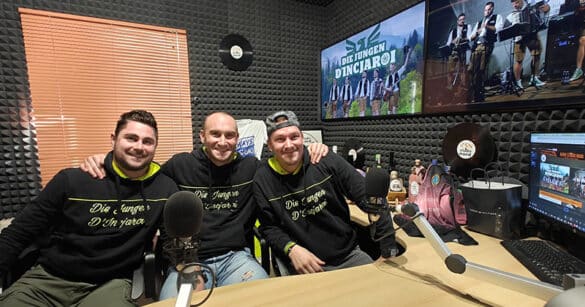 PODCAST – I Die Jungen D’Incjaroi si presentano a Radio Studio Nord