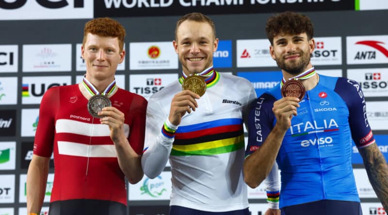 Jonathan Milan da urlo: oro e record del mondo ai Mondiali di ciclismo su pista!