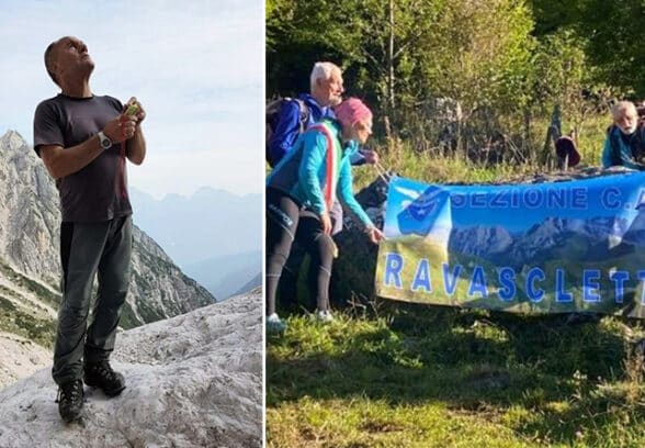 Inaugurato a Paularo un nuovo sentiero CAI nel ricordo di Adriano Sbrizzai
