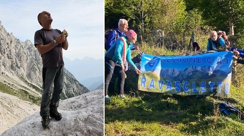 Inaugurato a Paularo un nuovo sentiero CAI nel ricordo di Adriano Sbrizzai